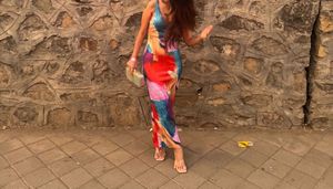 Boho Tie-Dye Maxi Dress