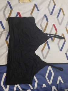 Black V- Neck Blouse