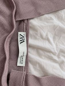 ZARA ruffled top