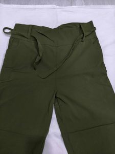 Army green pants
