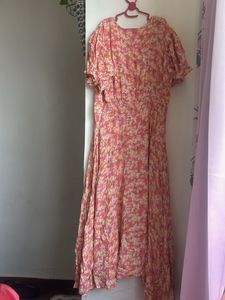 Floral Print Midi Dress
