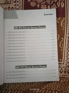 SBI PO Previous Year Solved Papers