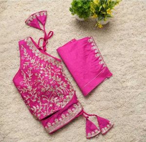 Pink Embroidered Blouse