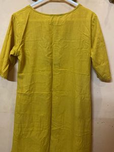Yellow Kurta
