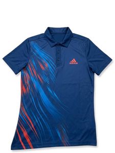Adidas Men's Blue Athletic Polo Shirt