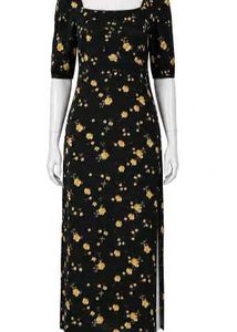 Floral Print Midi Dress