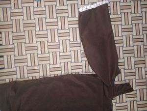 stylish brown cold shoulder kurti