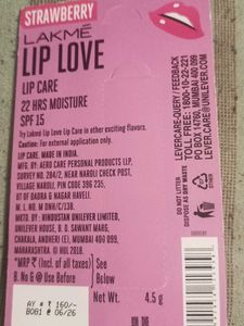 Strawberry Lip Care