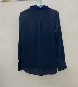 Navy Button-Down Shirt