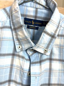Ralph Lauren Plaid Button-Down Shirt