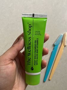 Post Wax Calming Gel &amp; Face Razors