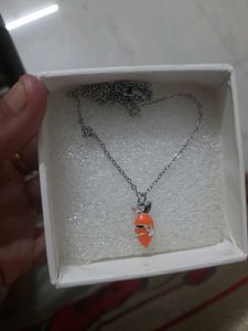 Cute Carrot Pendant Necklace