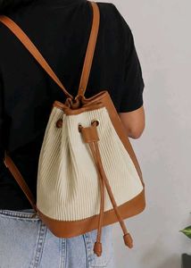 Pleated Bucket Bag