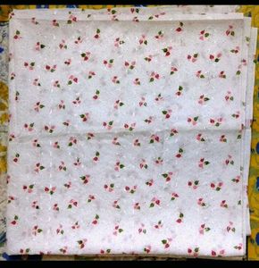 New Ladies Cotton Dress Material With Embroidery