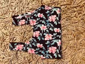 Floral Printed bralette and short sassy skirt