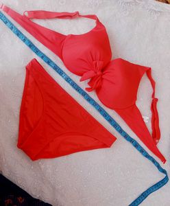Coral Bikini Set