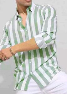 Men's Striped Casual Shirt