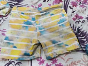 Tie-Dye Top &amp; Shorts Set
