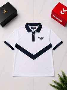 Men' hockey White Polo T-Shirt
