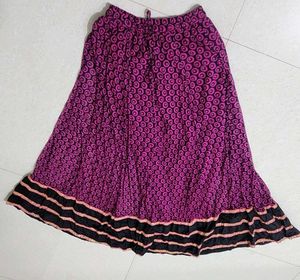Black Pink Skirt For Navratri Colours😍