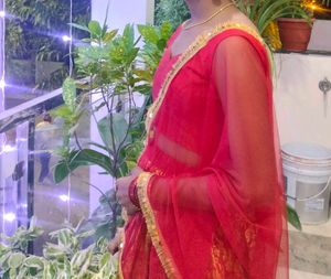 Elegant Red lahenga