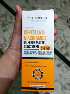 Dr. Seth's Centella & Niacinamide Sunscreen SPF 50
