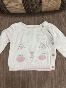 Baby Girl Sweater and Pants Set