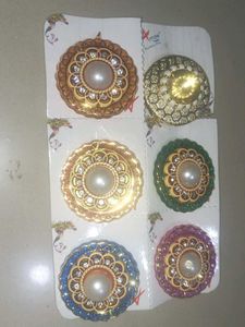 Designer Saree Pins 6 Pieces