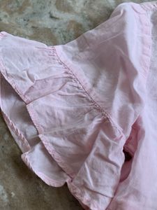 Pink Embroidered Cotton Kurta