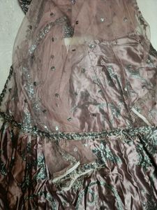 Crop Top With Skirt