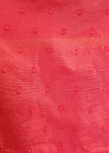 Chic Red Button-Up Blouse