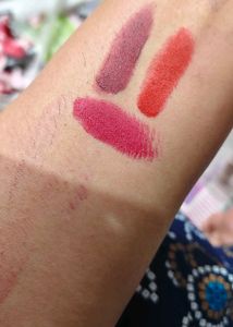 Lipstick Swatches