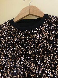 T-shirt Black &amp; Golden