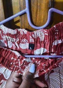 Maroon Floral Co-ord Set