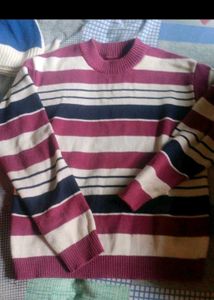 Striped Knit Sweater