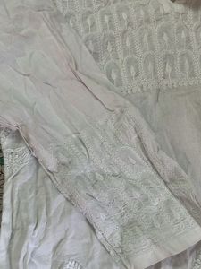 Fabindia White Chikankari Kurta