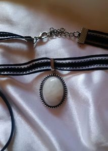 gothic moonstone pendant(without choker)
