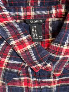 Combo Of Vero Moda Top &amp; Forever 21 Shirt - Size M