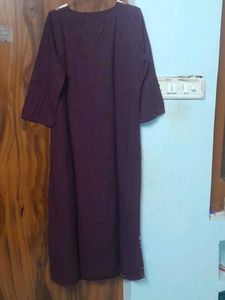Burgundy 'W' Top