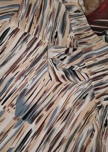 Abstract Print Women's Top