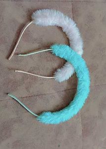 Fuzzy Headband Set