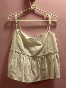 Cream Cami Top