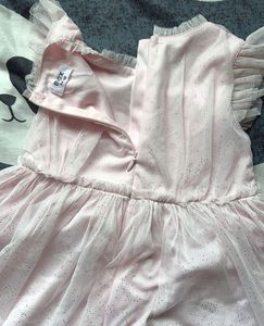 Cute Pink Butterfly Dress