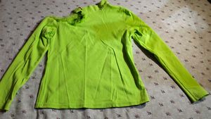 Bright Green Long Sleeve Top