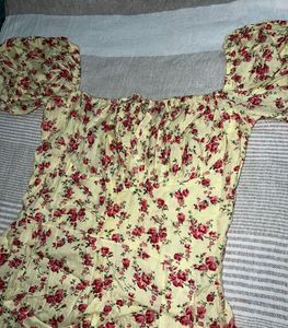 Floral Print Maxi Dress