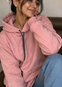 Pink Hoodie with Pocket