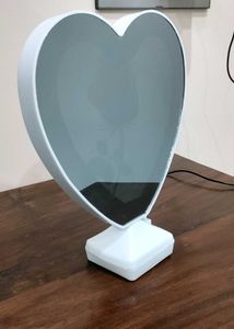 Heart Shape Magic Mirror Lamp