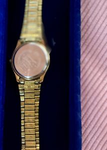 Original Sonata Golden Wrist Men's Watch