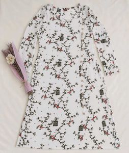 White Printed Kurta