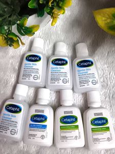Cetaphil Gentle Skin Cleanser and moisturizer Lot